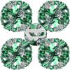 Green and Silver