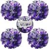 Purple and Silver
