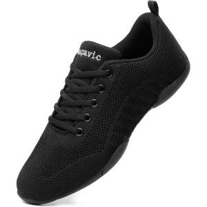 Cheer Shoes for Youth Girls White Cheerleading Athletic Dance Shoes Tennis Sneakers for Competition Sport Training(Black2405)