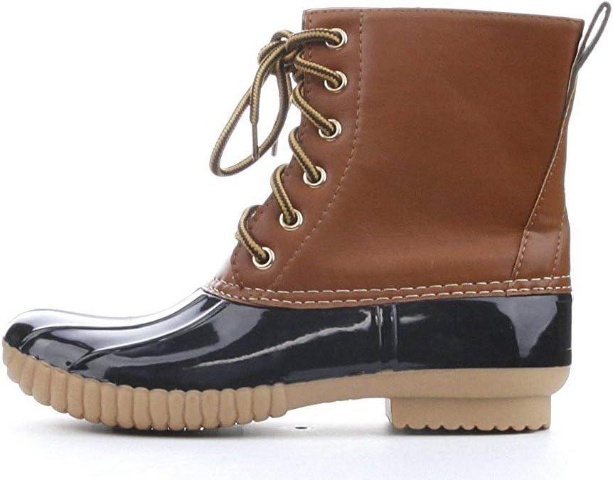 image:imageDuck Boots Women Mid Calf Boot Ankle Rain BootiesBlack